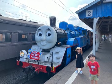 トーマス号に乗って!