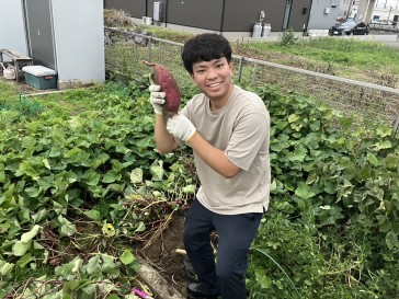 お芋を収穫いたしました‼